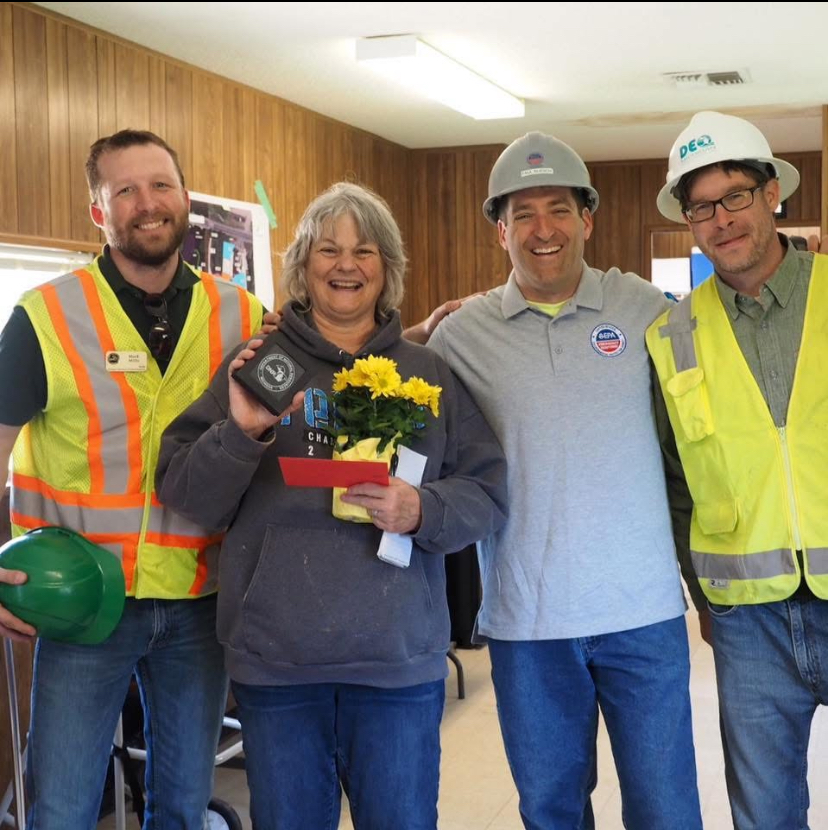 River Cleanup Crew at Retirement