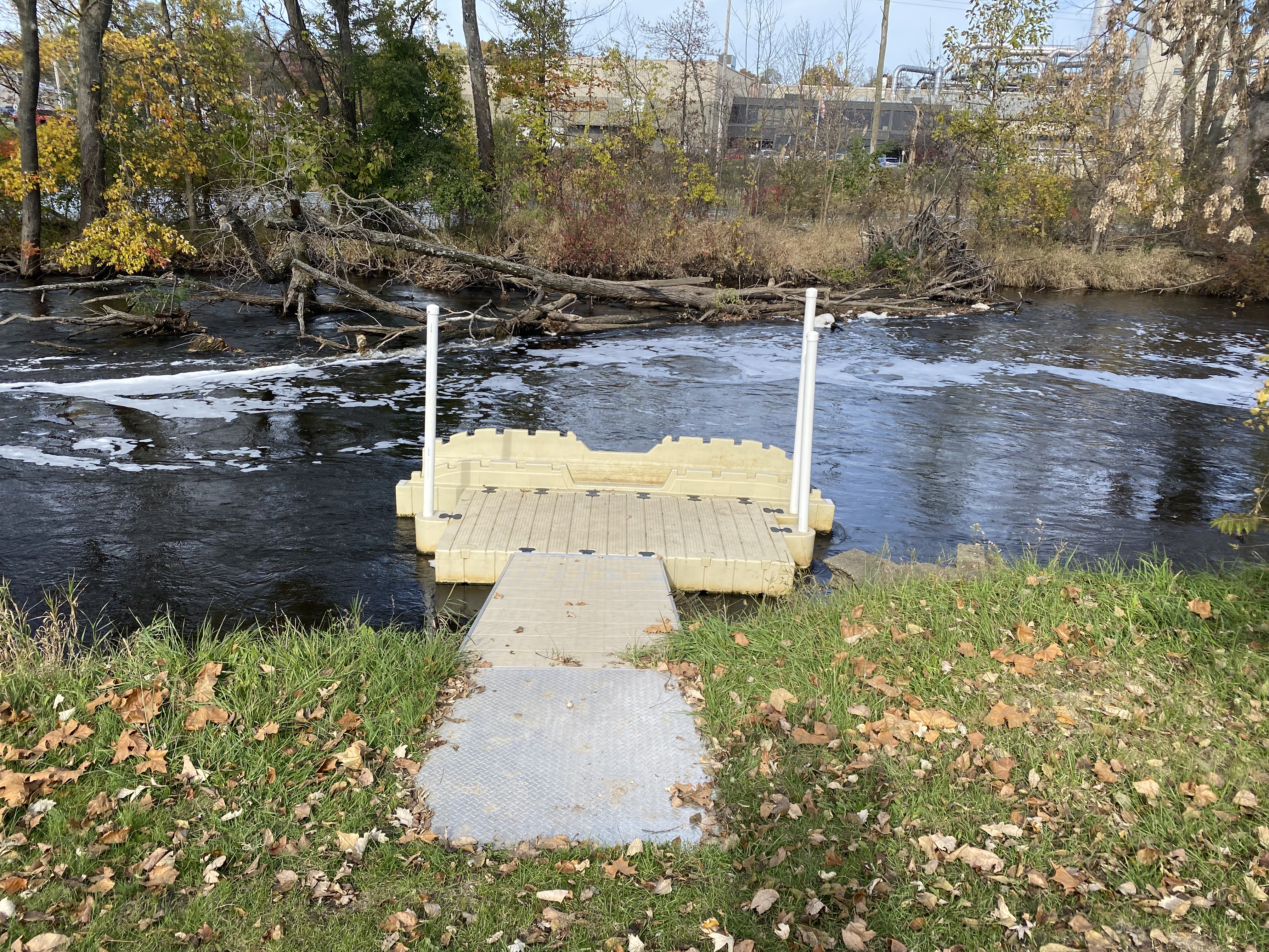 Kalamazoo River - Background Papermill