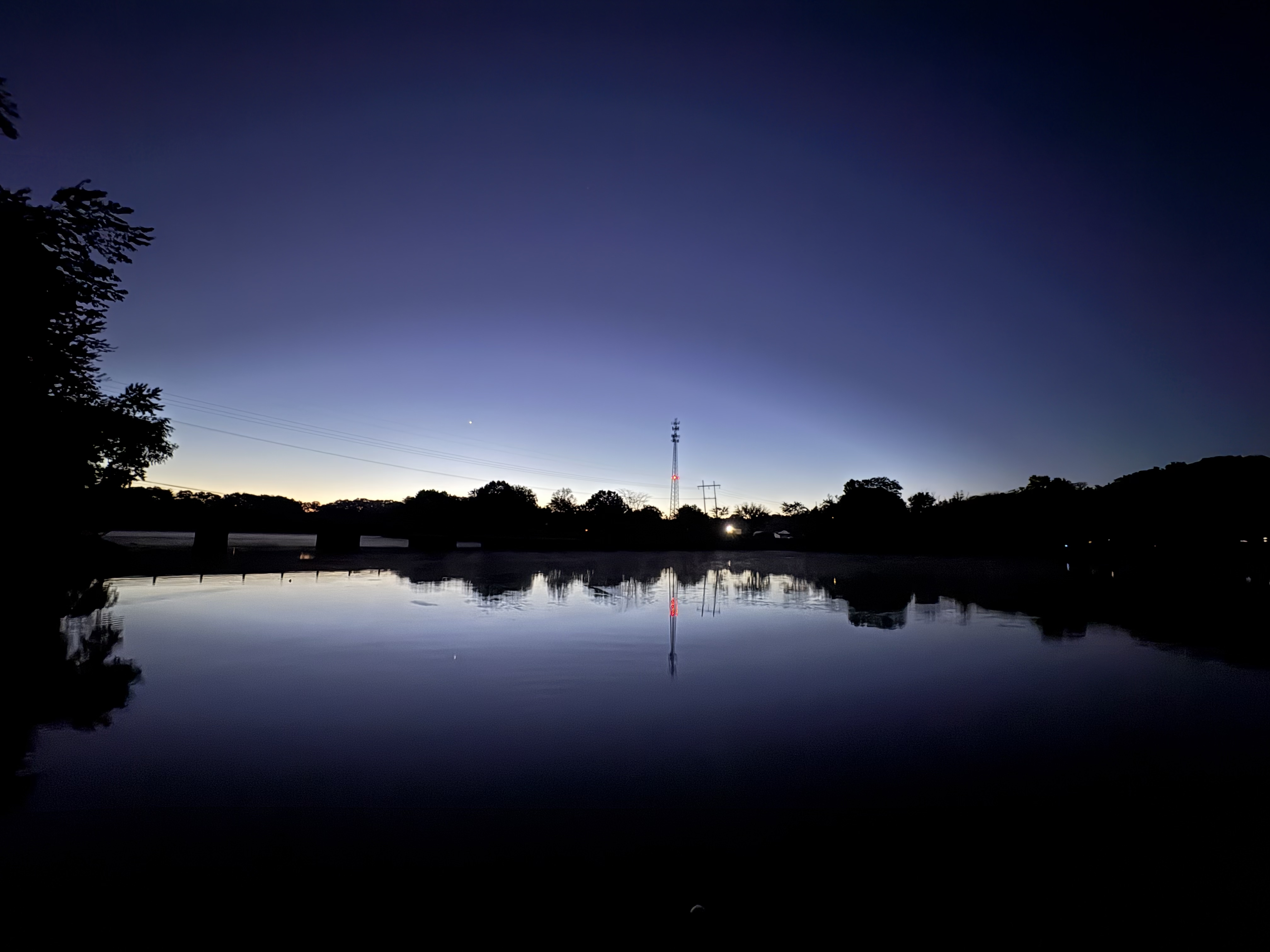 Lake Allegan at Dusk 2