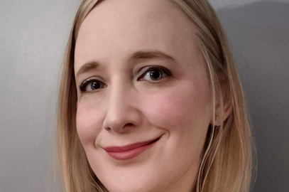 woman smiling